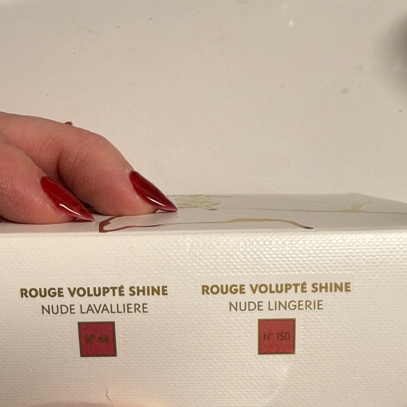 Yves Saint Laurent White Box with Gold Design lipstick duo - Picture 2 of 4